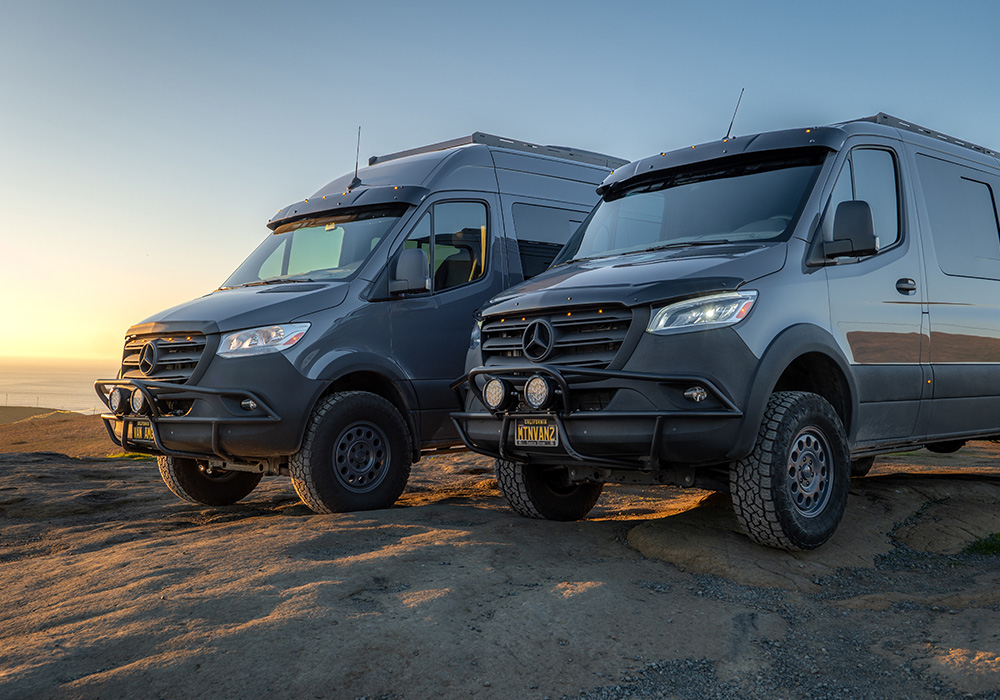 Overland Sonoma Sprinter Vans Extreme Sports Bike
